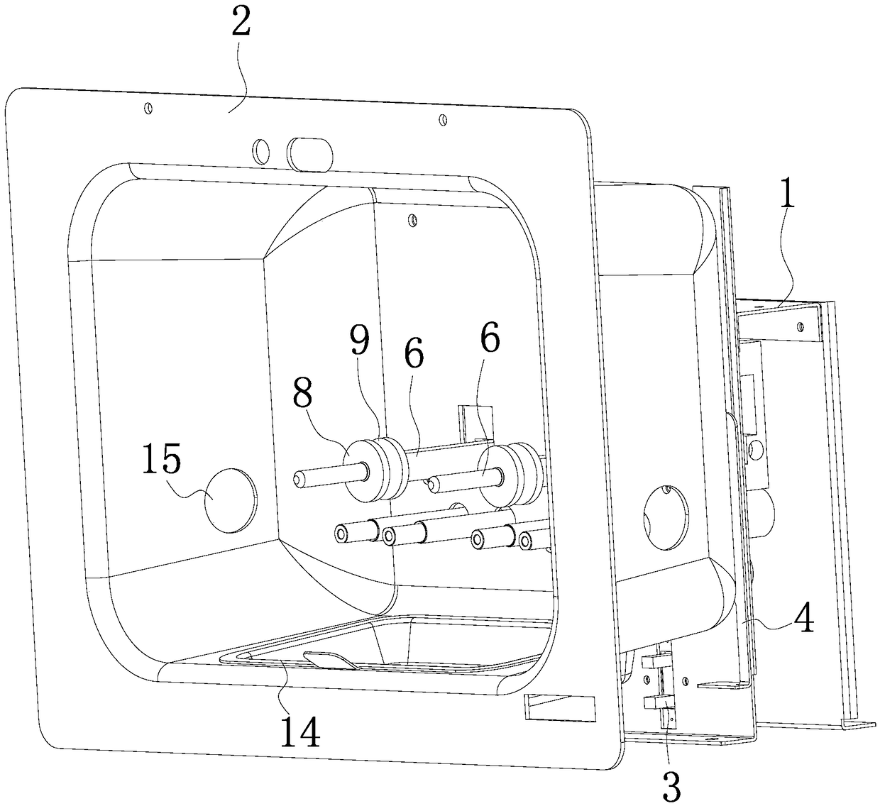 Short-circuit protection mechanism of carbon photon therapeutic instrument