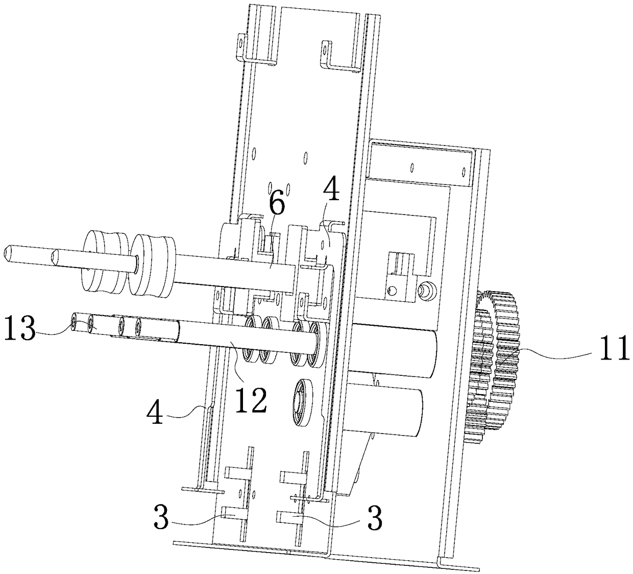 Short-circuit protection mechanism of carbon photon therapeutic instrument