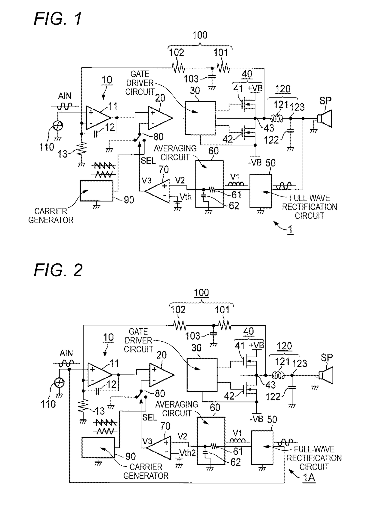 Class d amplifier