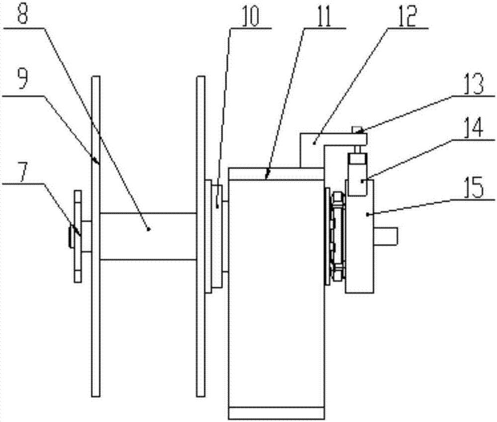 Fixed-length metal wire winding device