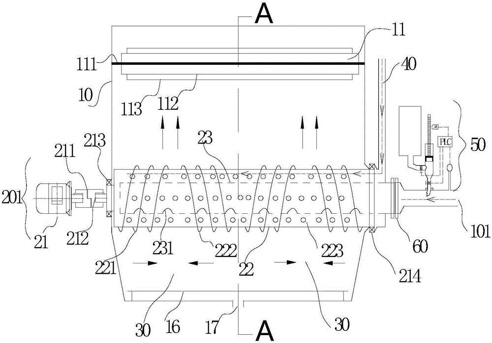 Flotation equipment integrating quantitative chemical adding, reverse stirring and central pulp conditioning