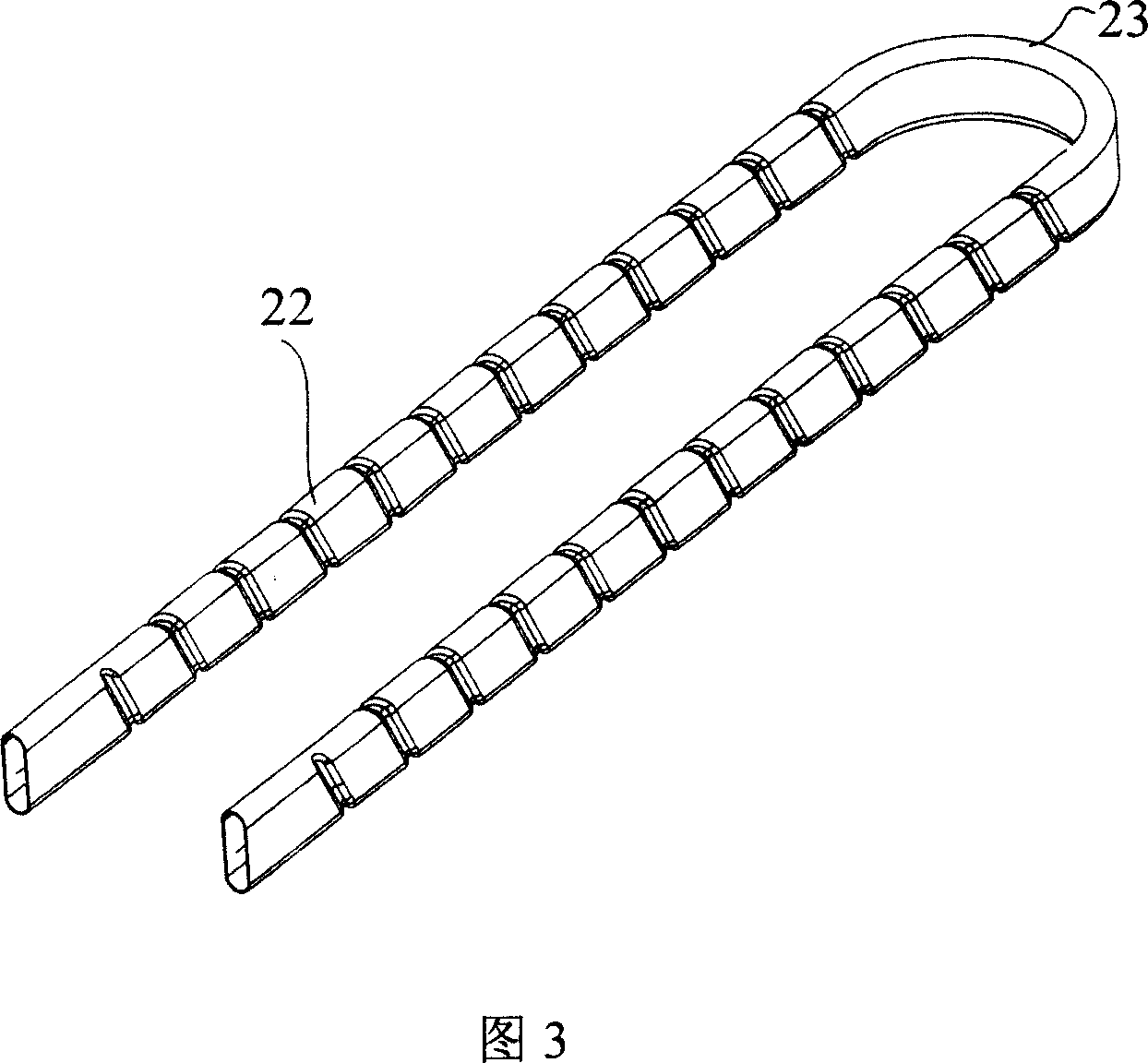 U-shape tube type heat exchanger