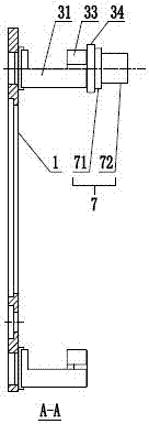 Flange position measuring instrument and flanged pipe fitting reshaping machine