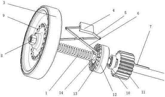 a damper wheel