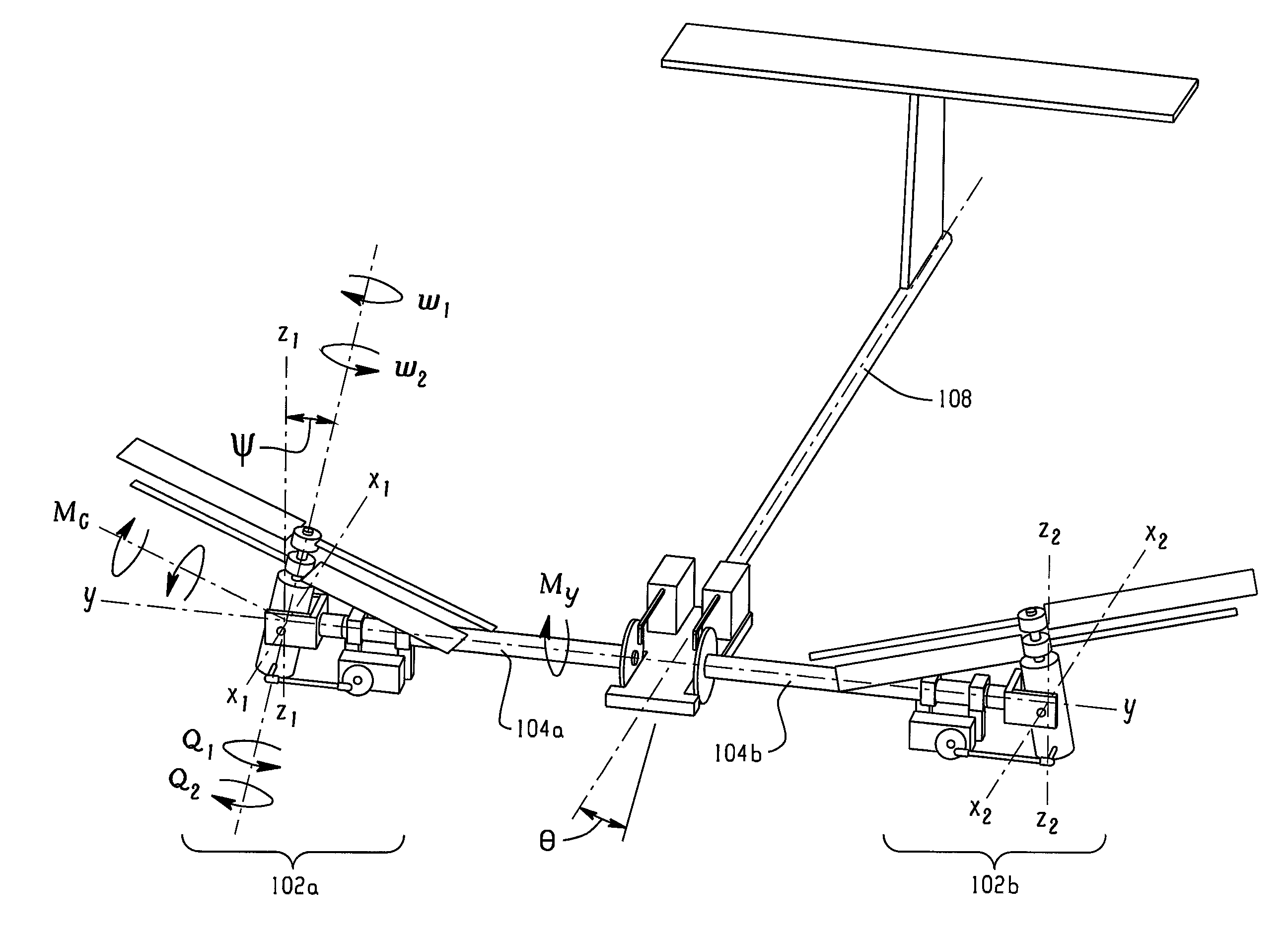 Sided performance coaxial vertical takeoff and landing (VTOL) UAV and pitch stability technique using oblique active tilting (OAT)