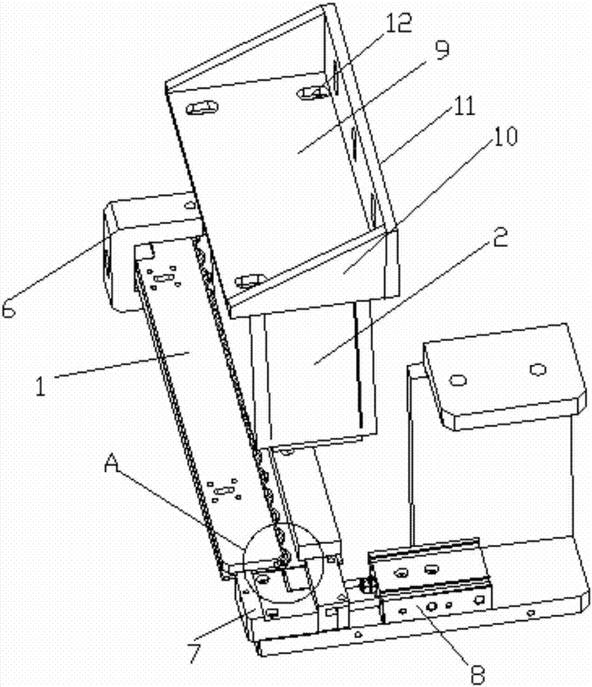 Flexible conductive adhesive horizontal vibration conveying device