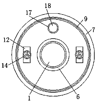 A terminal post of a new energy vehicle motor