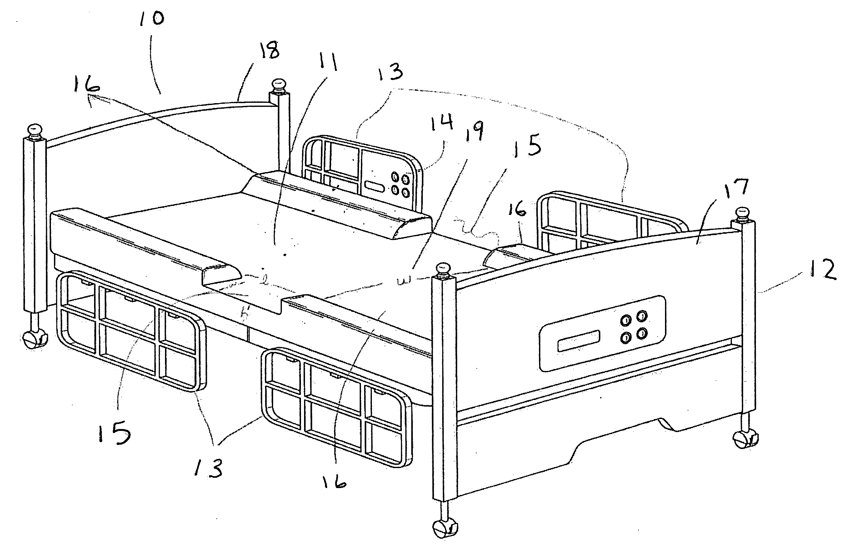 Bolstered mattress