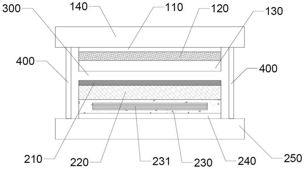 Composite energy collector and wearable electronic equipment