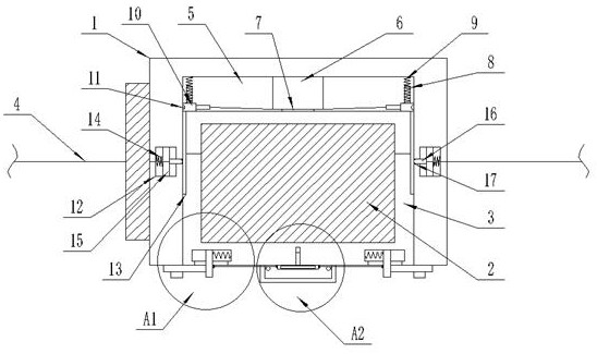 DC current detection system based on intelligent electric power and detection method thereof