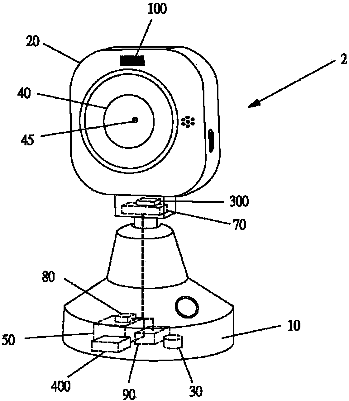 Automatic monitoring system with nursing function