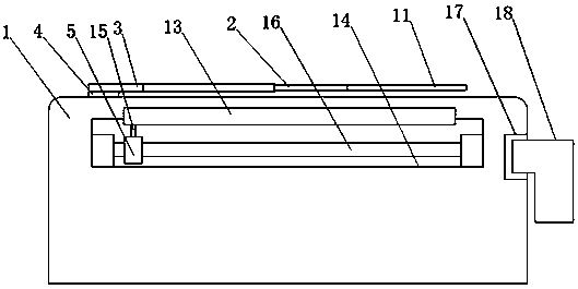 Cloth cutting device capable of realizing cutting tidiness