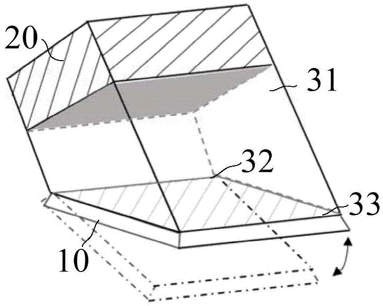 Microscopic system and microscopic method based on in-situ three-dimensional enhanced display