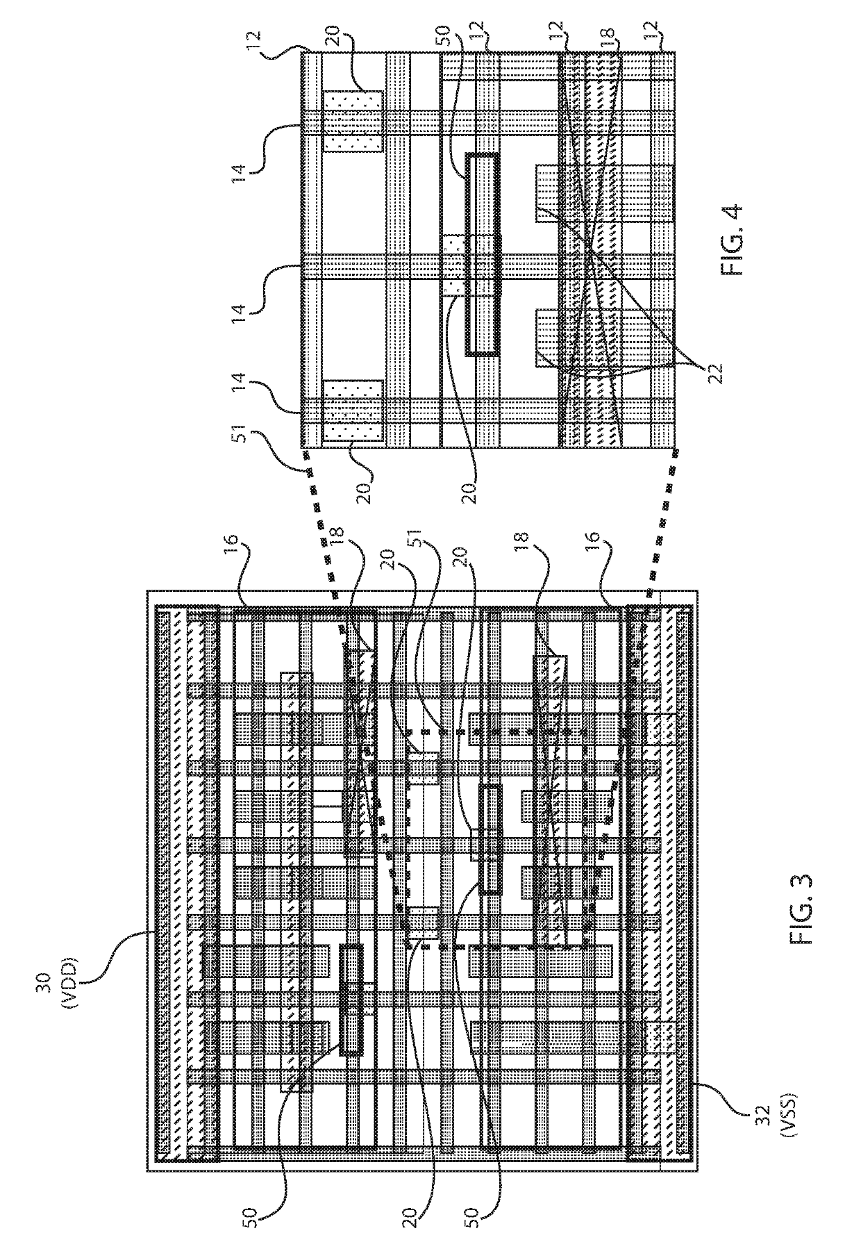 Standard cell architecture with at least one gate contact over an active area