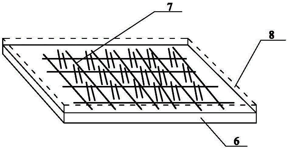 Method for preparing Cf/TiC-TiB2 surface modified layer through utilizing friction stir processing