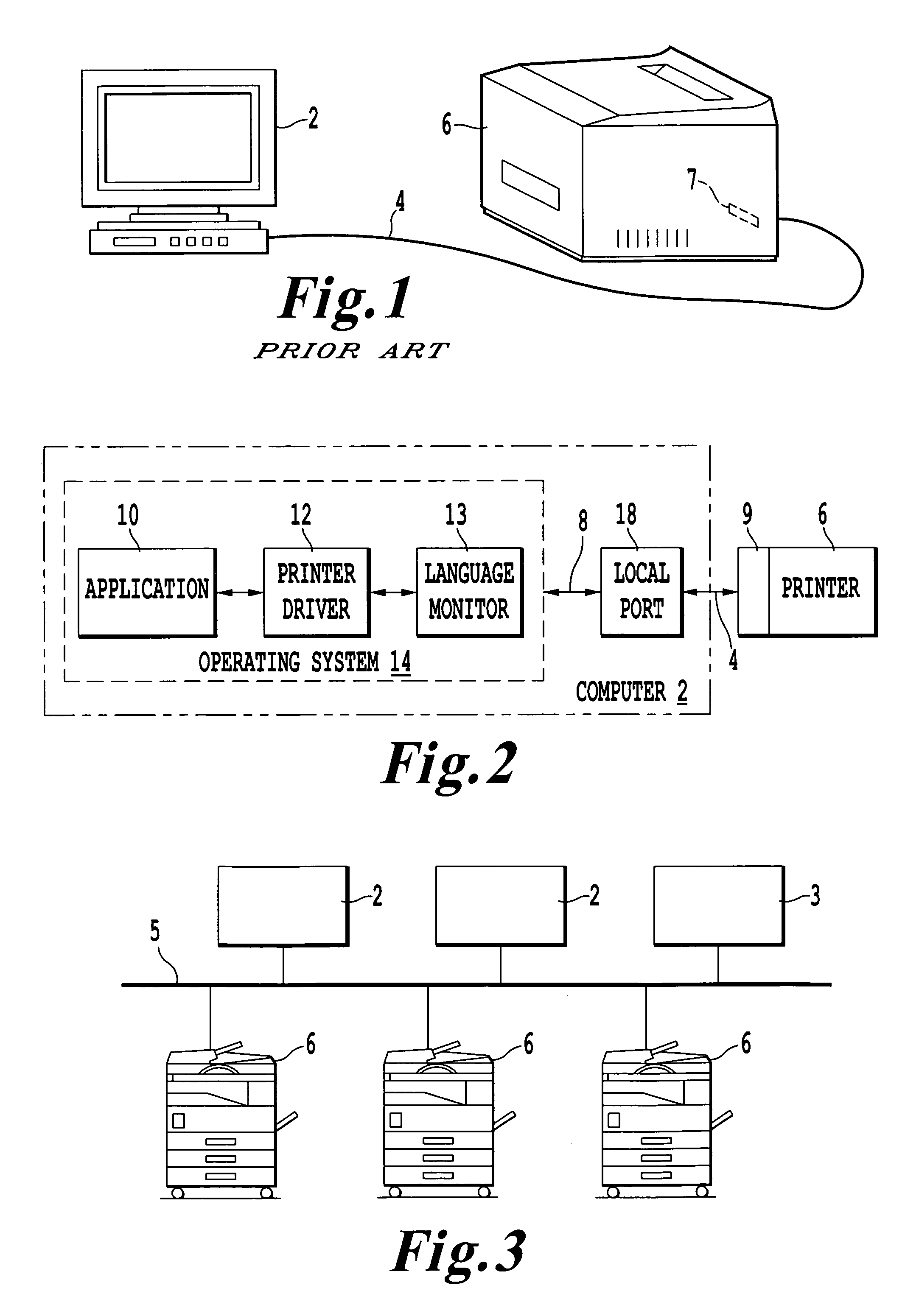 Method of configuring a computer to include the available options of a printer