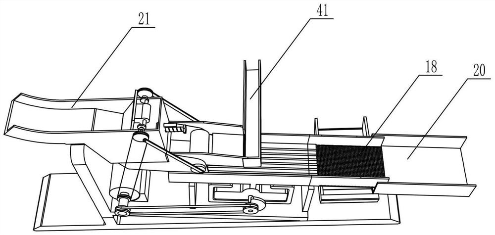 Construction waste soil material recycling device