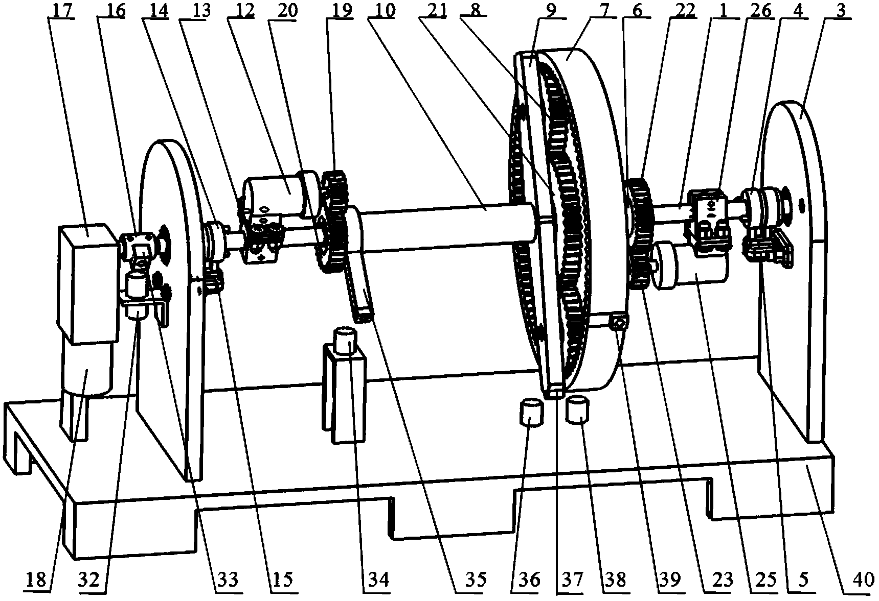 Reversal method teaching tool of epicyclic gear train