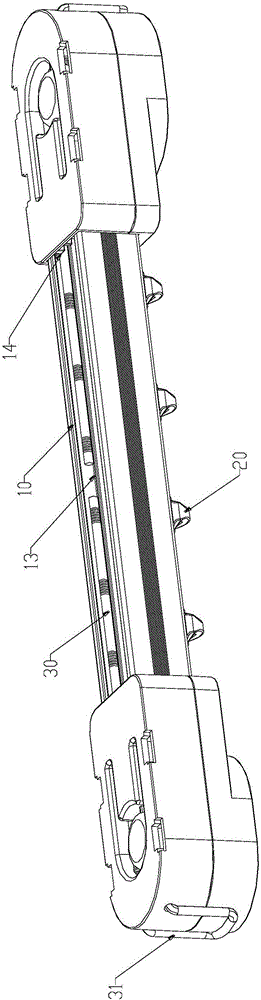 Window curtain track device