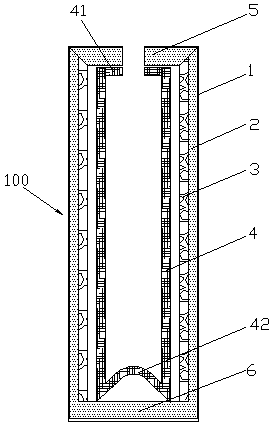 High-temperature blast hole thermal insulation sheath, blasting assembly and construction method