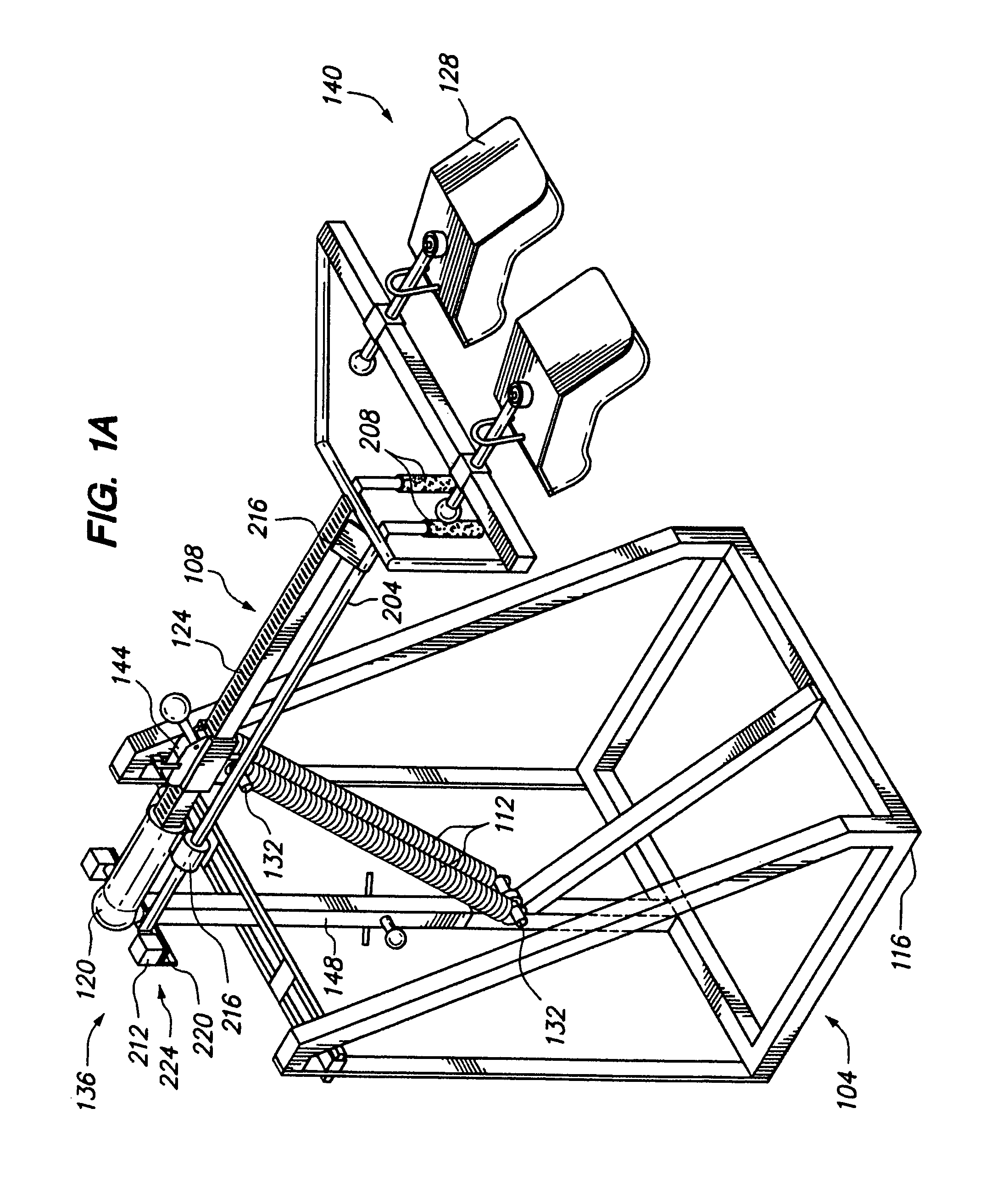 Change of direction machine and method of training therefor