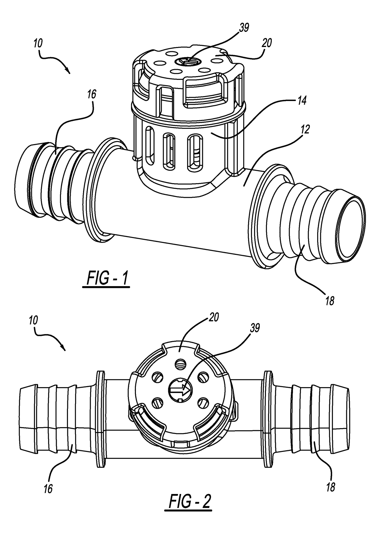 Fluid control valve utilizing shape memory alloy driving spring