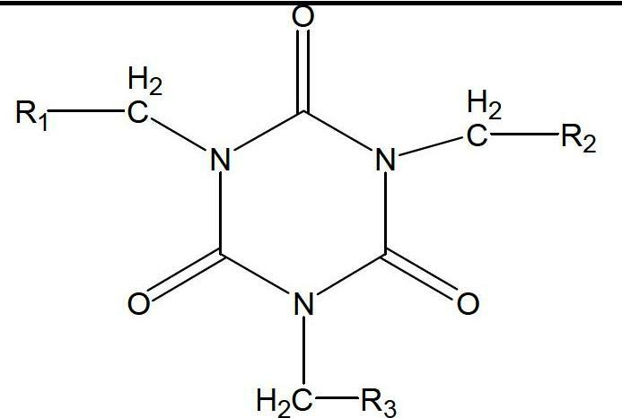 Tripropargyl isocyanuric ester polymer and preparation method thereof