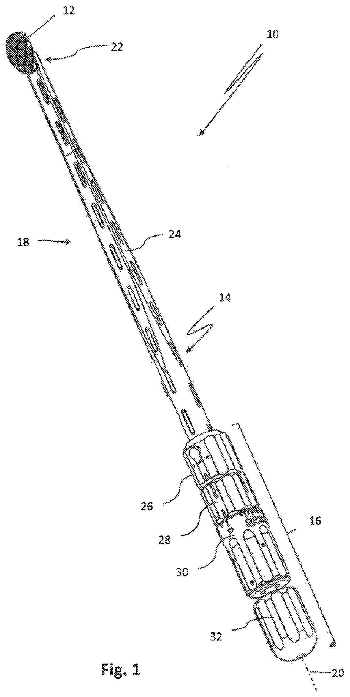 Cage and positioning instrument for a cage positioning system