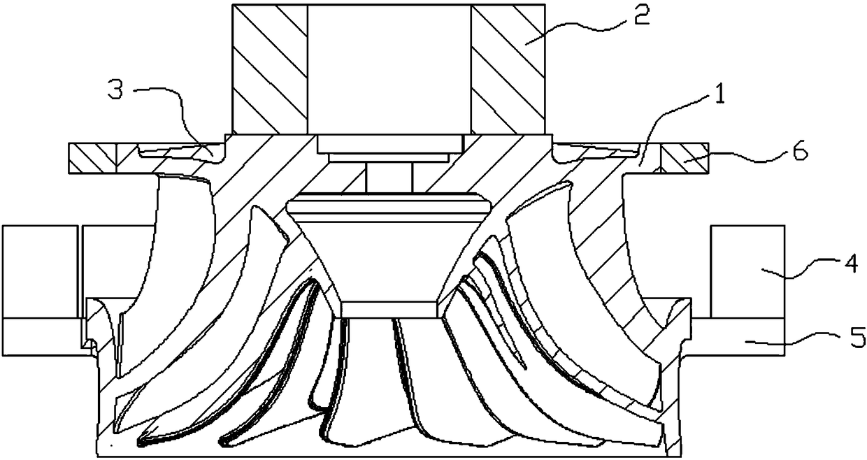 Casting method of runner