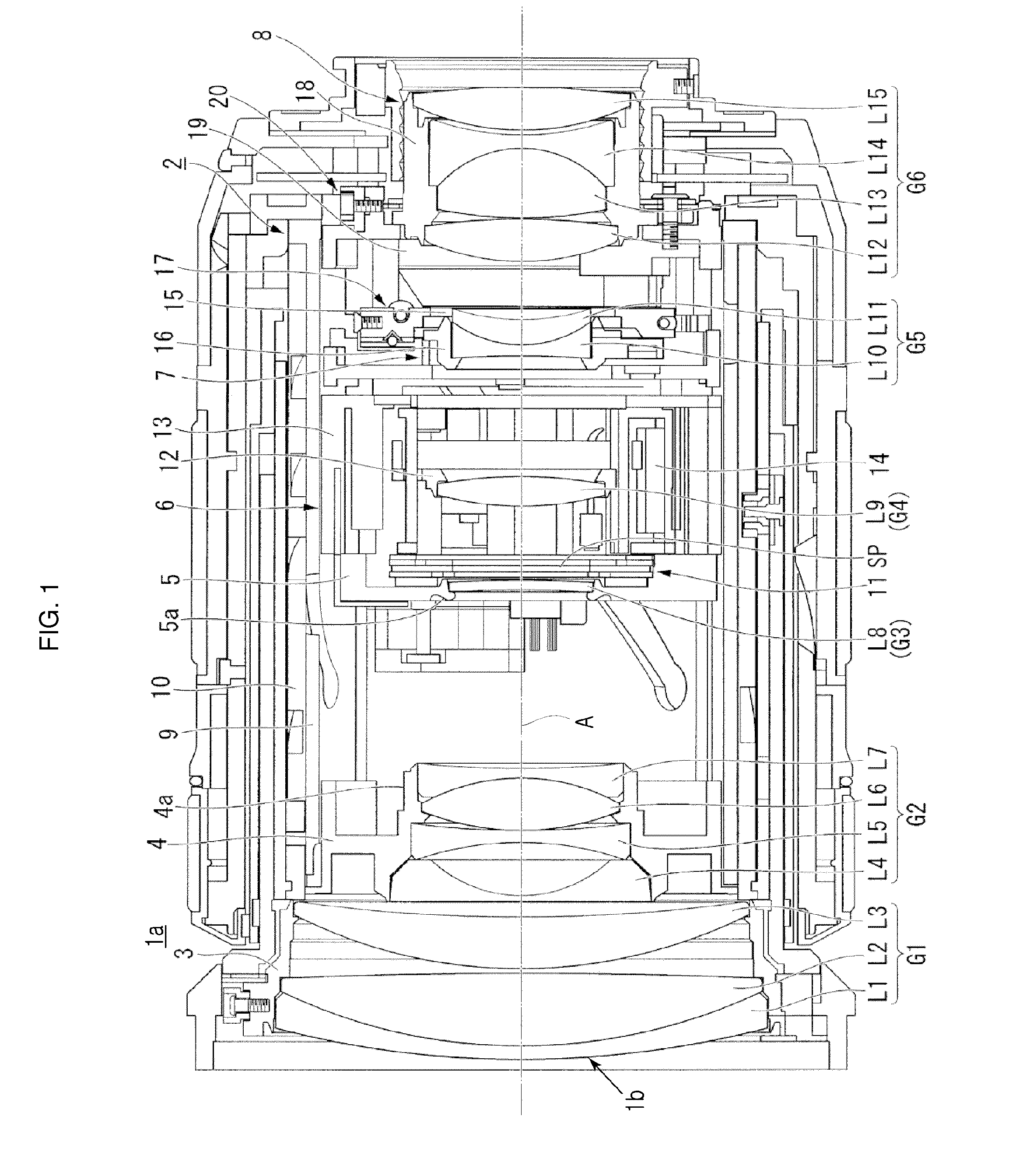 Adjustment device, lens barrel, and optical apparatus