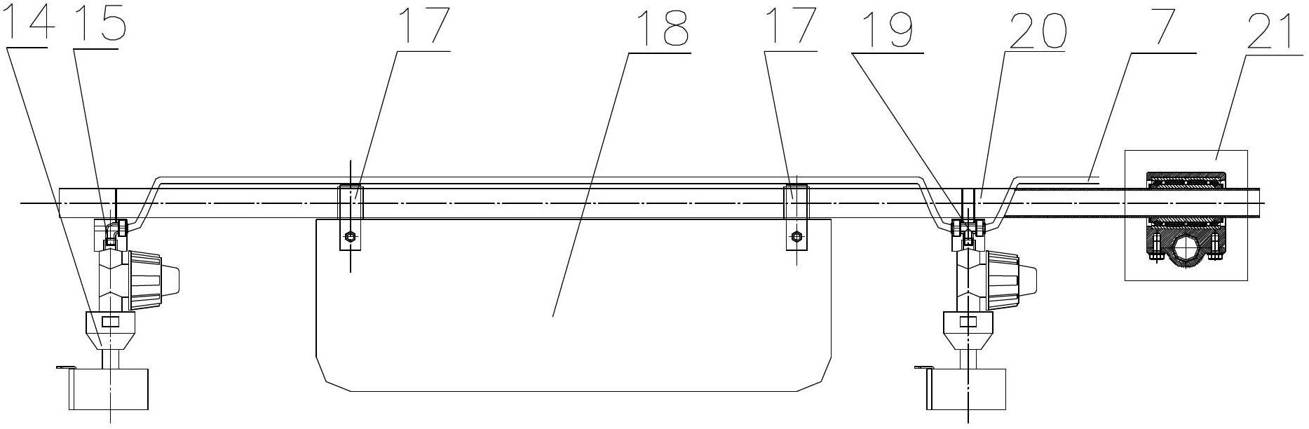 Electrostatic spraying type unmanned helicopter pesticide applying system