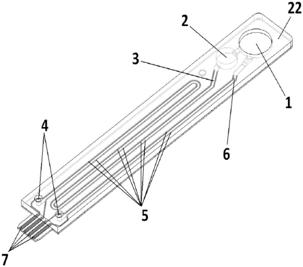 Blood coagulation time test and analysis device