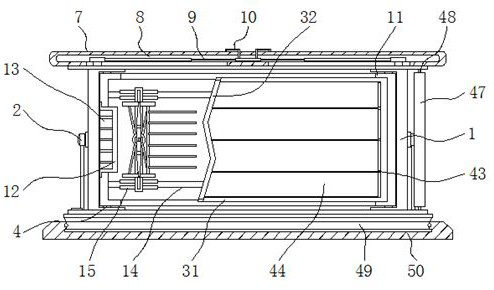 A multi-signal output video playback device with protective structure