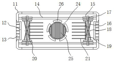 A multi-signal output video playback device with protective structure