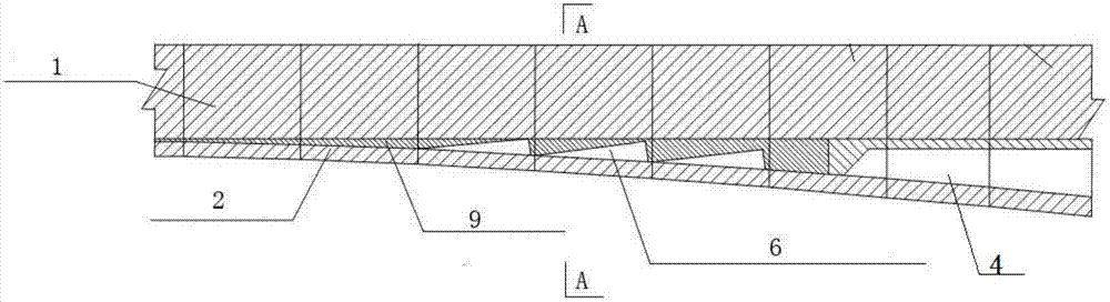 Single-box single-chamber box girder and its design method for continuous rigid-frame aqueduct with variable box and variable cross-section