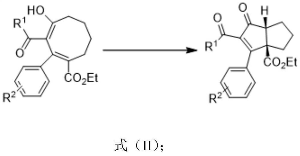 Synthesis and preparation method of bicyclo[3,3,0]cyclooctanone derivatives