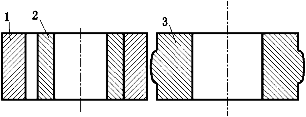 Manufacturing method for C-shaped section ring forging of 2219 aluminum alloy