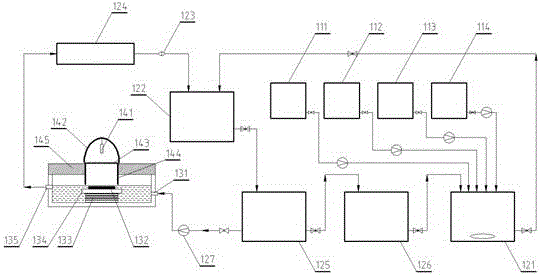 Method for preparing cadmium-sulfide nano film based on deep ultraviolet photochemical bath deposition