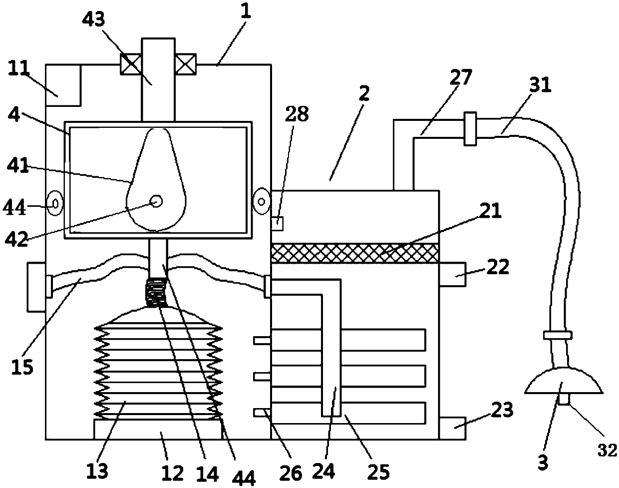 Automatic artificial respirator for swimming pool first aid