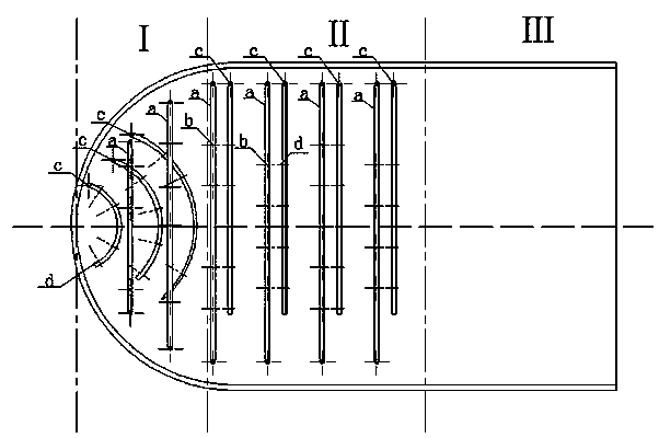 Large horizontal sand silo suitable for combined filling of mortar in dressing plants and dry tailings in tailings ponds