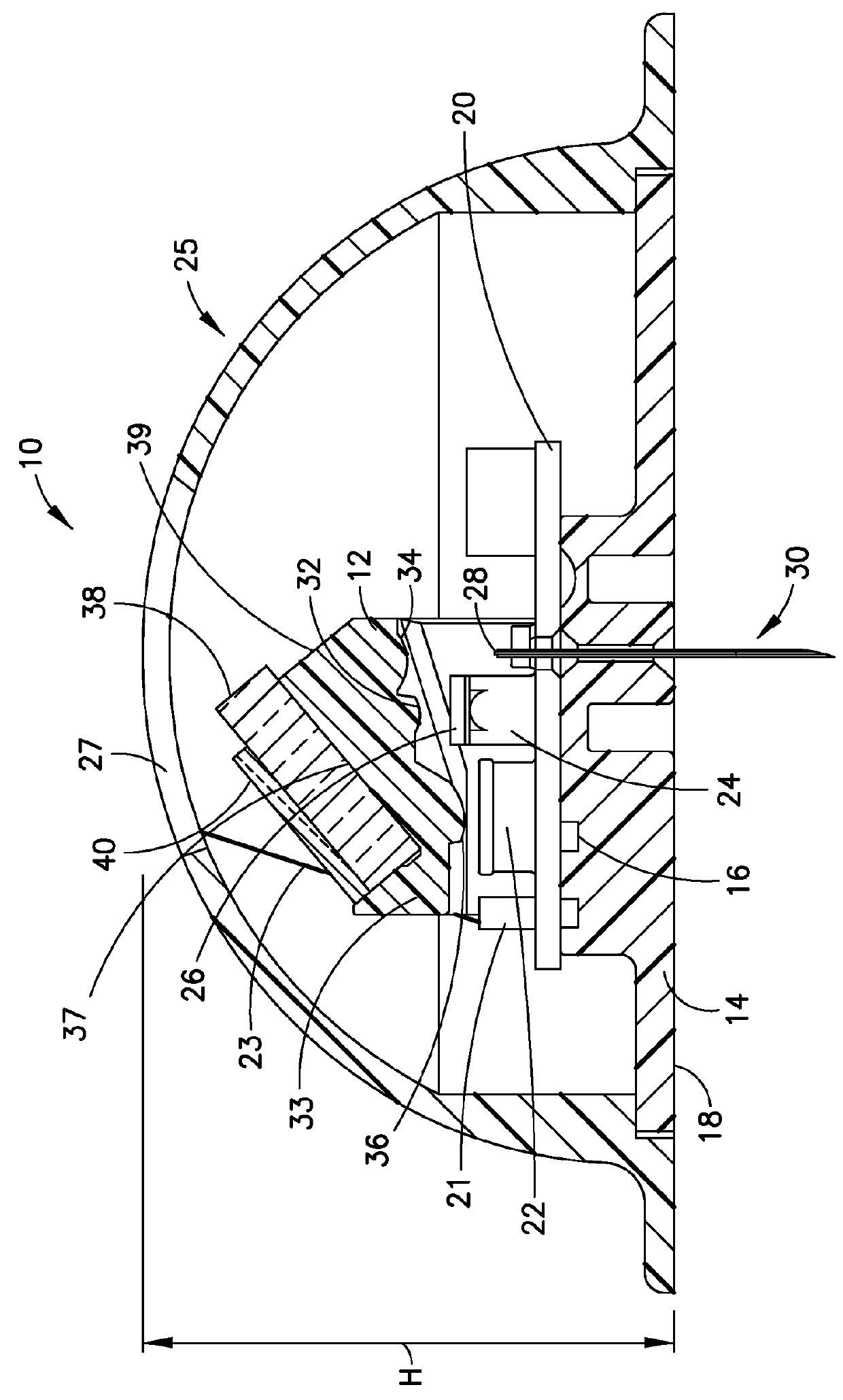 Continuous glucose monitoring on-body sensor having a visual display