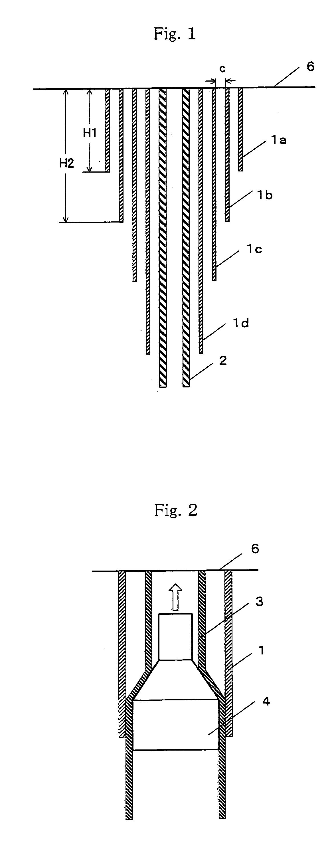 Steel pipe for embedding-expanding, and method of embedding-expanding oil well steel pipe