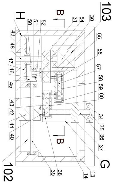 A liquid crystal display scratch grinding treatment device