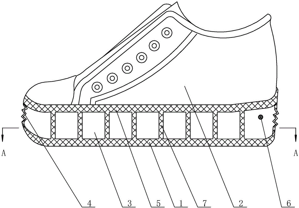 Inflatable height increasing shoes