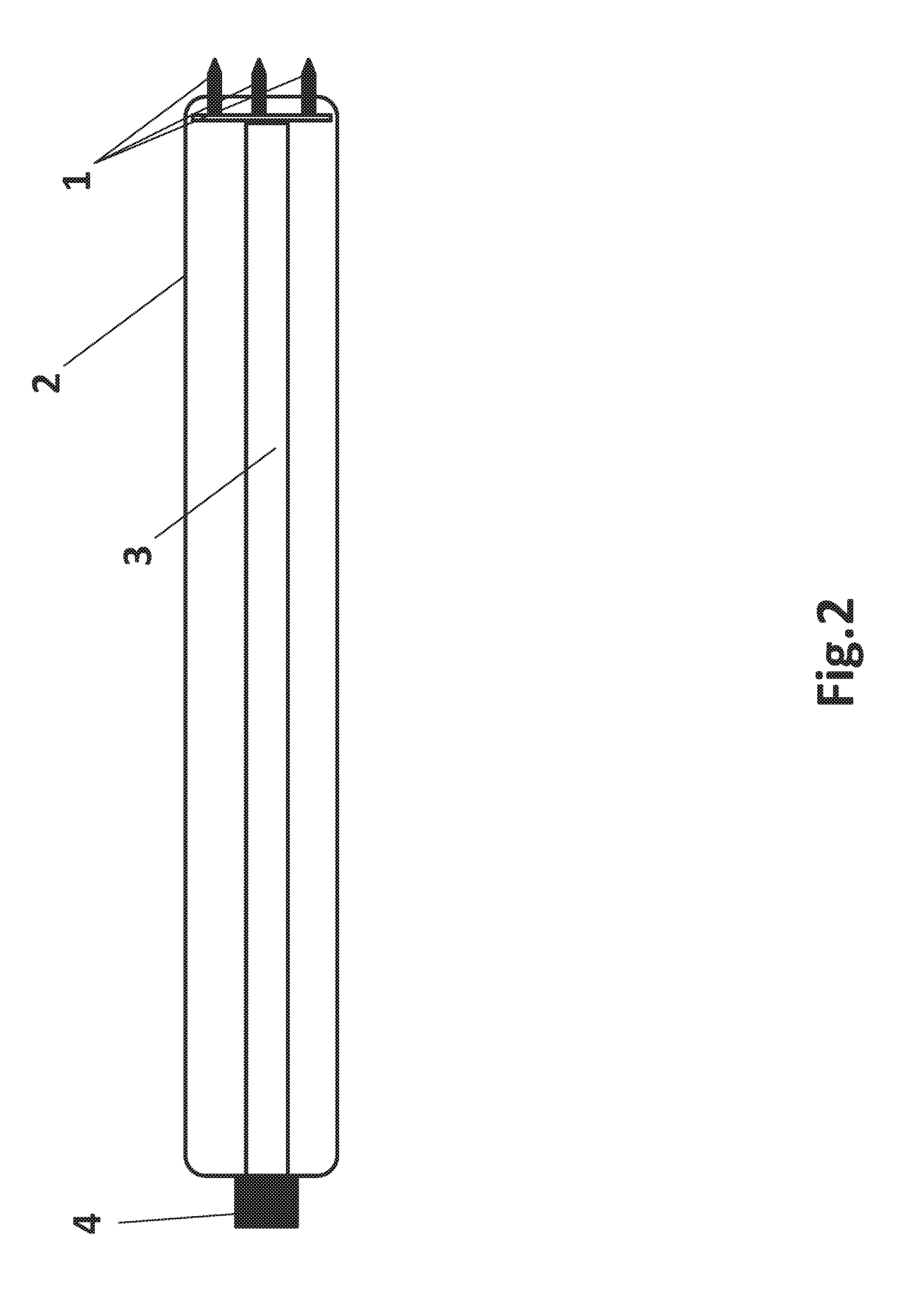 RF fractional device for treatment inside of natural openings