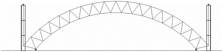 Computer-controlled expansion accumulative lifting method for erecting super-high arch grid structure