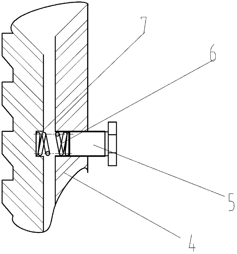 Repeatedly usable self-locking energy-absorbing automobile bumper