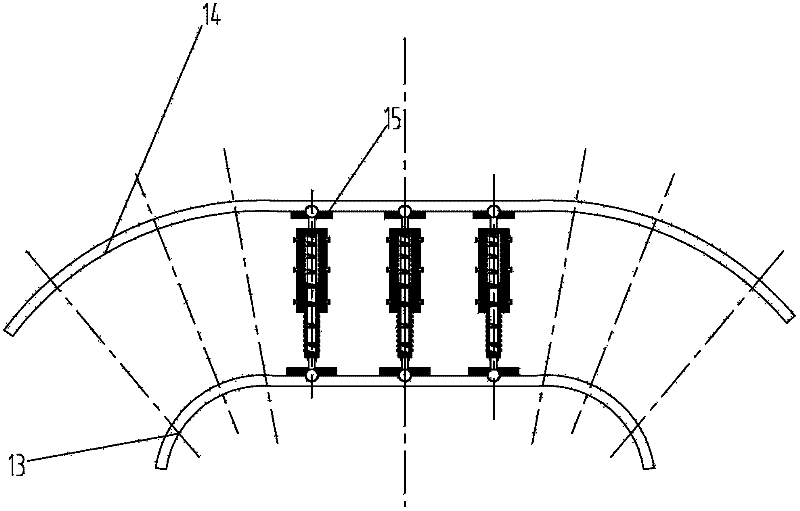 Repeatedly usable self-locking energy-absorbing automobile bumper