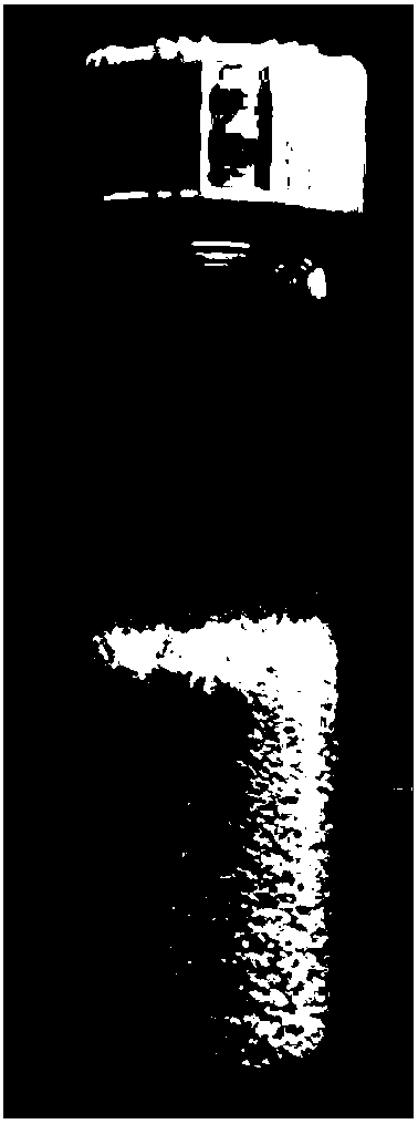 Method for preparing macro-quantity hexagonal boron nitride powder through chemical vapor deposition