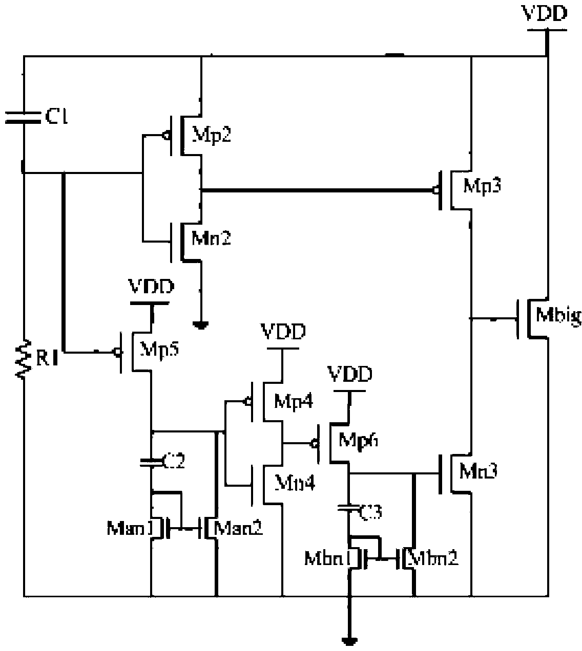 Multiple RC triggered power supply clamp electro-static discharge (ESD) protective circuit